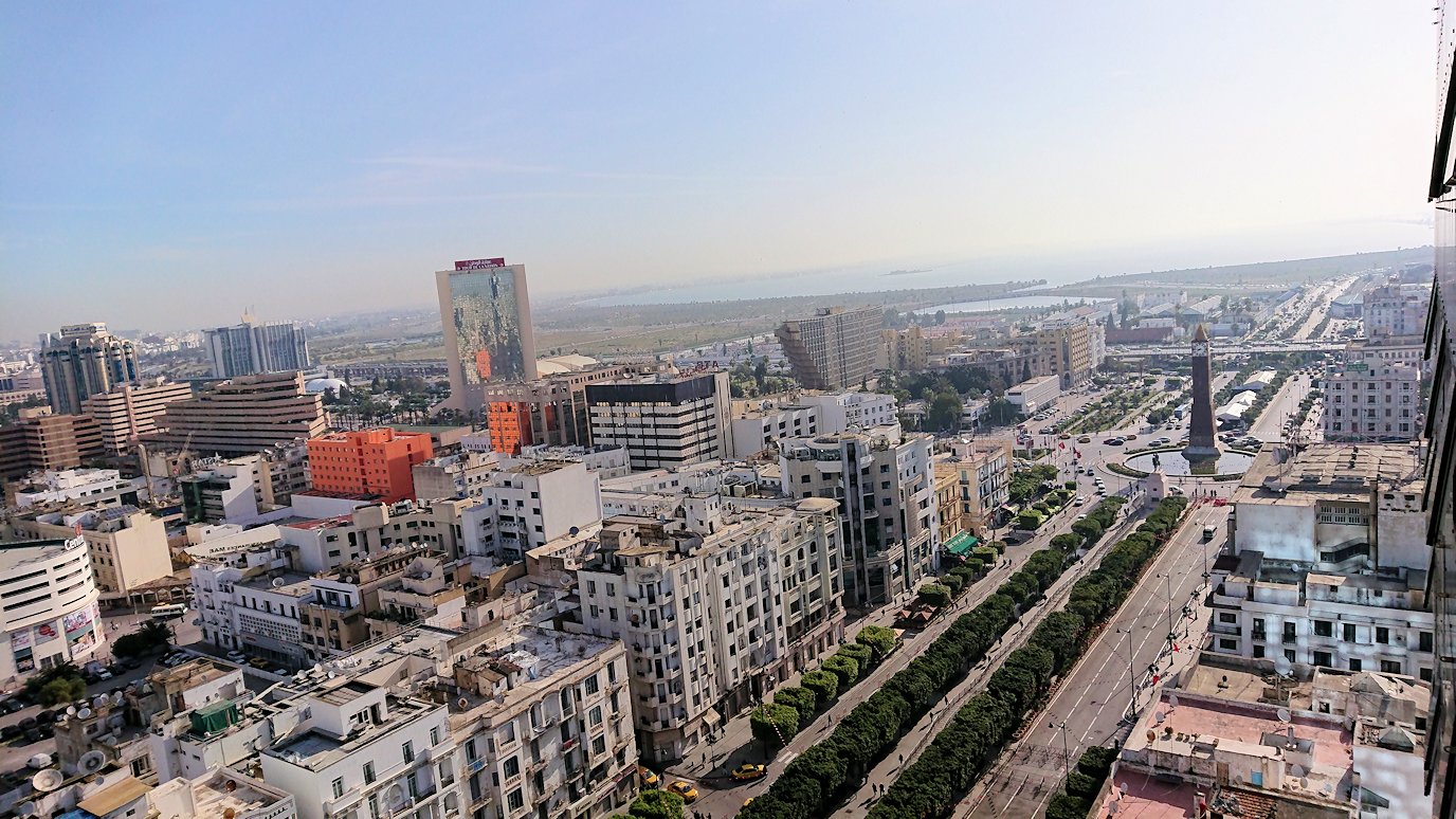 チュニジア：チュニスでホテルをチェックアウトする4