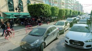 チュニジア：チュニスでホテルをチェックアウトする8