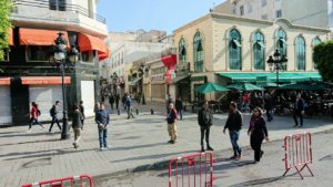 チュニジア：チュニスでホテルをチェックアウトする9