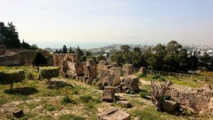 チュニジア：カルタゴ遺跡のビュルサの丘で見学3