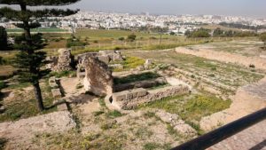 チュニジア：カルタゴ遺跡のビュルサの丘で見学5