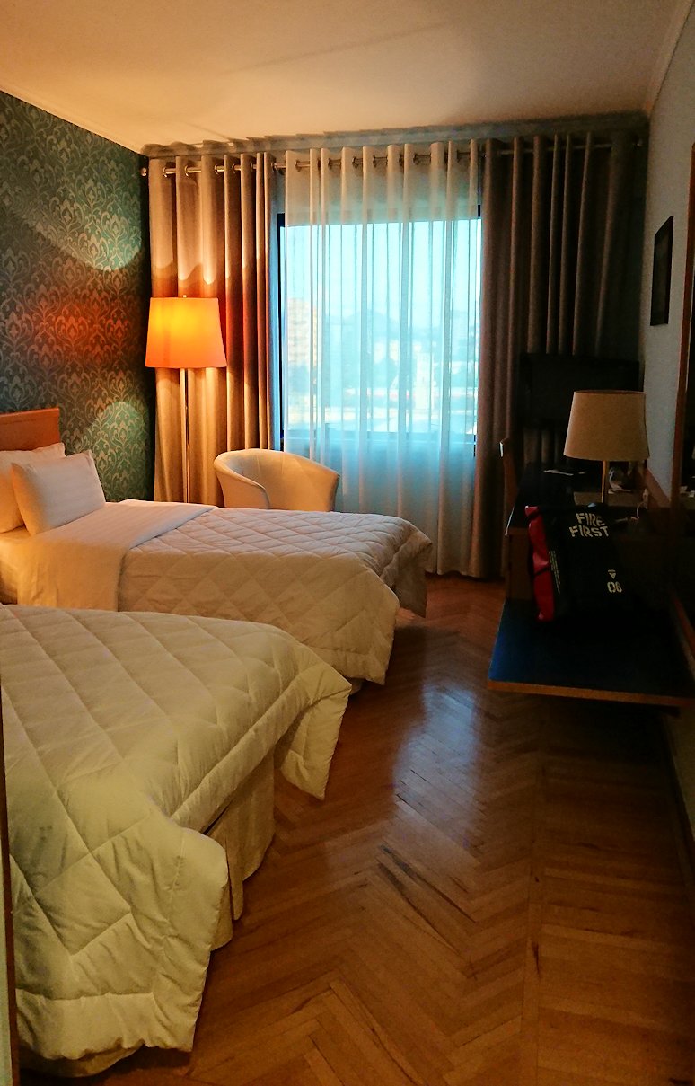 アルバニアで首都ティラナのホテル・インターナショナルの部屋の様子は？？1