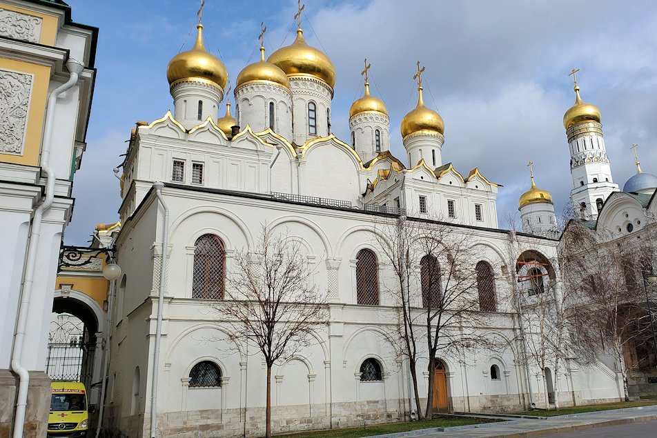 モスクワのクレムリン内にあるロシア正教の教会群
