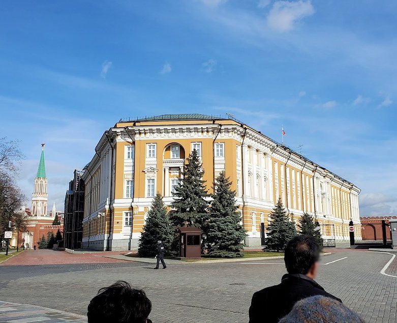 クレムリン内にある、ロシア大統領官邸