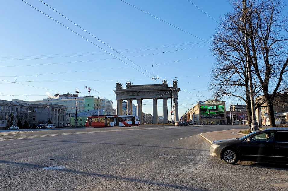 サンクトペテルブルクのホリデーイン周辺の景色