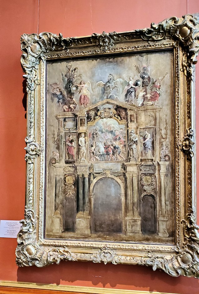 『フェルディナンドアーチの裏側』 (Arch of Ferdinand, the Reverse Side) by ピーテル・パウル・ルーベンス(Peter Paul Rubens)