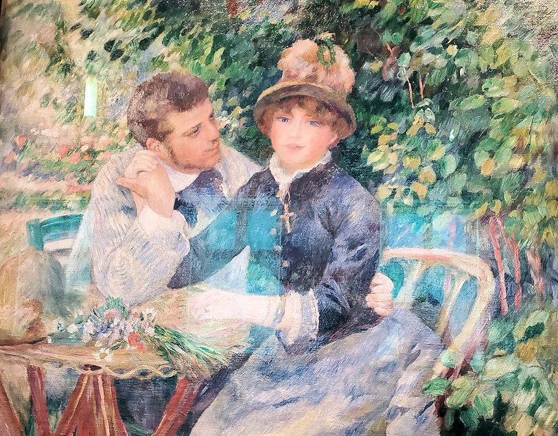 『庭園にて』 (In the Garden) by ピエール・オーギュスト・ルノワール(Pierre-Auguste Renoir)-2
