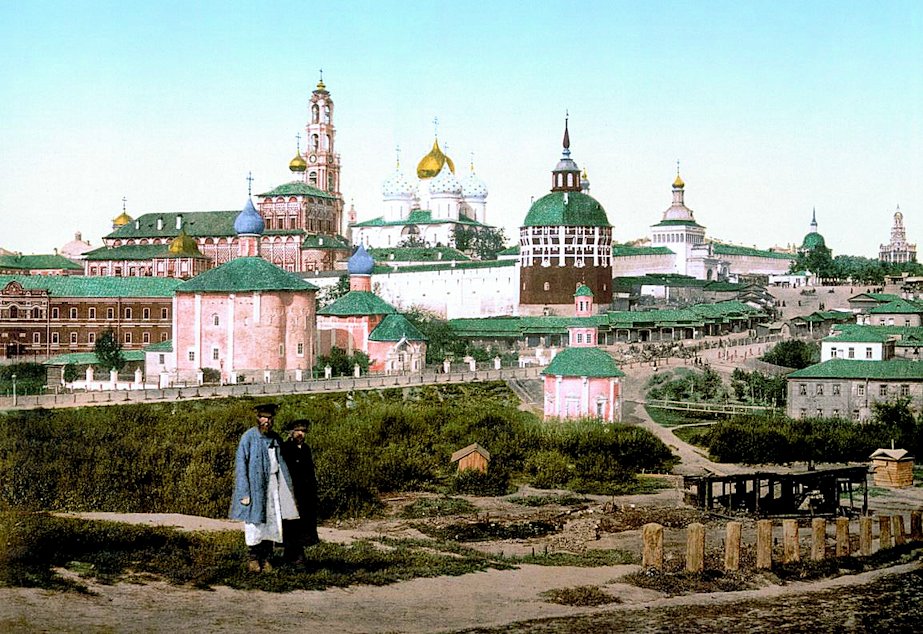 トロイツェ・セルギエフ大修道院(Троице-Сергиева Лавра) 昔の写真