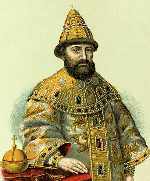 ロシアのロマノフ王朝最初の皇帝ミハイル・ロマノフ